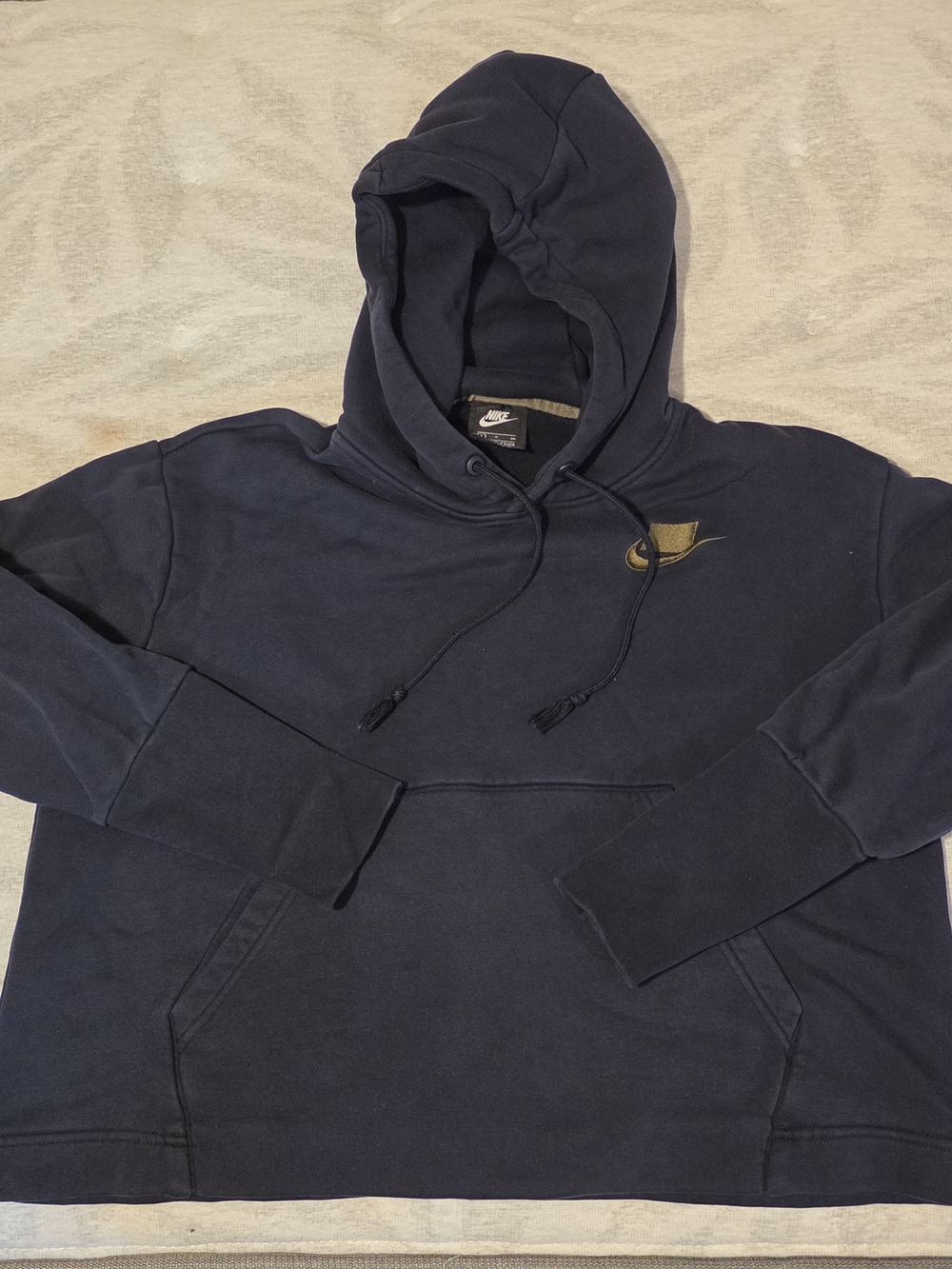 Nike Sportswear (NSW) Women's Oversized Hoodie - Black & Gold Capsule Edition